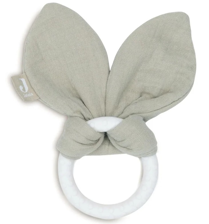 Игрушка-прорезыватель Jollein Bunny Ears Olive green (101-007-67058)