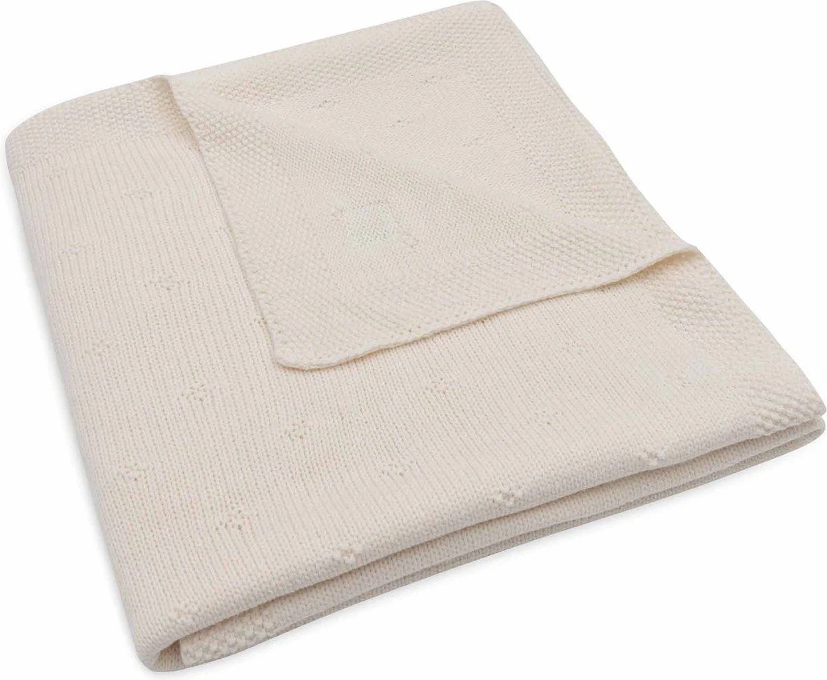 Pătura Jollein Cosy Knit Ivory 100x150 (516-522-68030)