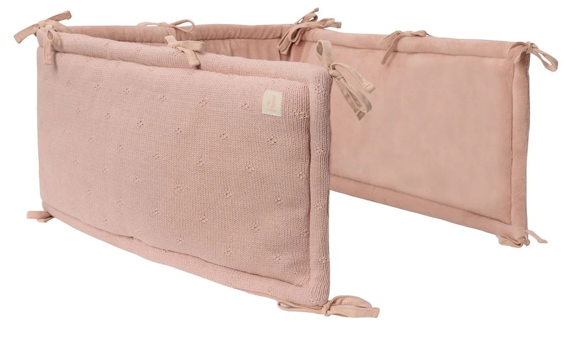 Бортик в кроватку Jollein Cosy Knit Wild Rose 180x30 (004-895-68031)