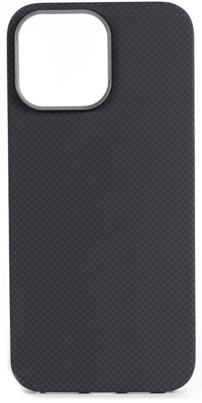 Husa de protecție Vanta Carbon Ring Plain 600D Magsafe  for  iPhone 16 Pro Plain Black (VACCRPT6IP16PPBK)