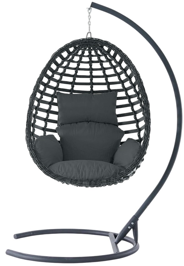 Fotoliu suspendat Stars Metal Victoria Grey