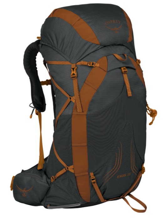 Rucsac Osprey Exos 38 S/M Dark Charcoal Grey