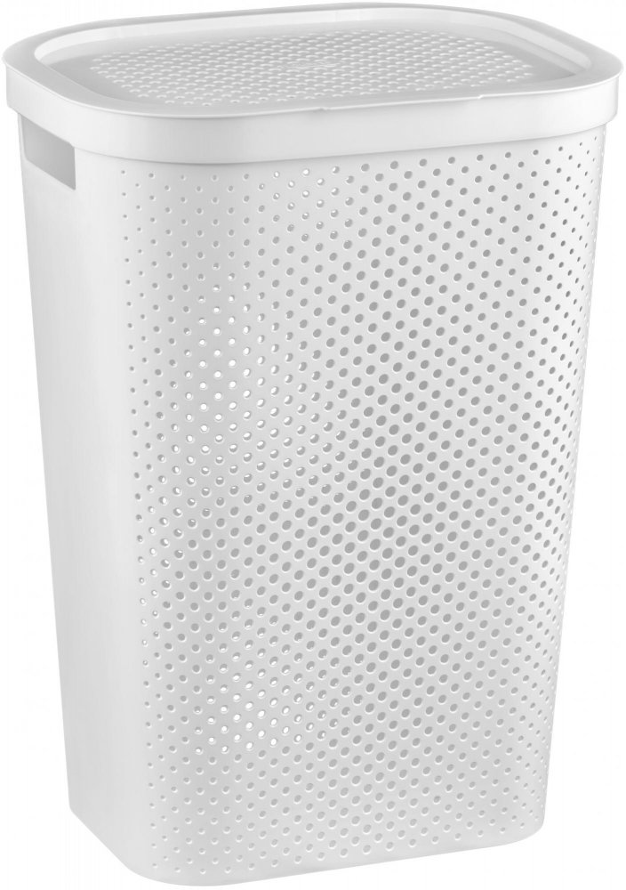 Coș de rufe Curver Infinity Recycled 60L White (231007)