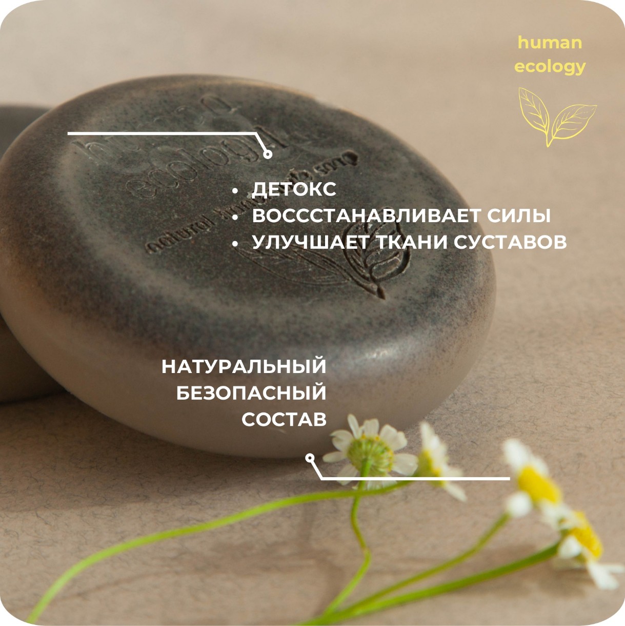 Мыло ручной работы Human Ecology Chamomile/Fir SBC152643