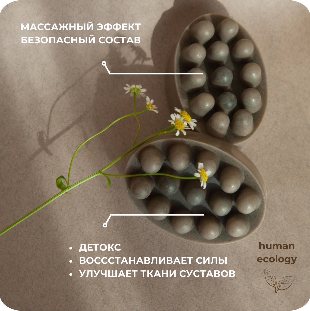 Мыло ручной работы Human Ecology Chamomile/Fir SBM152643