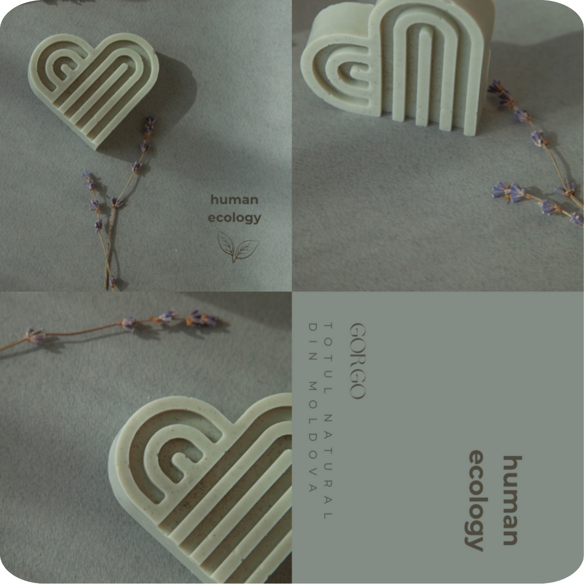 Мыло ручной работы Human Ecology Lavender Heart SBH152641