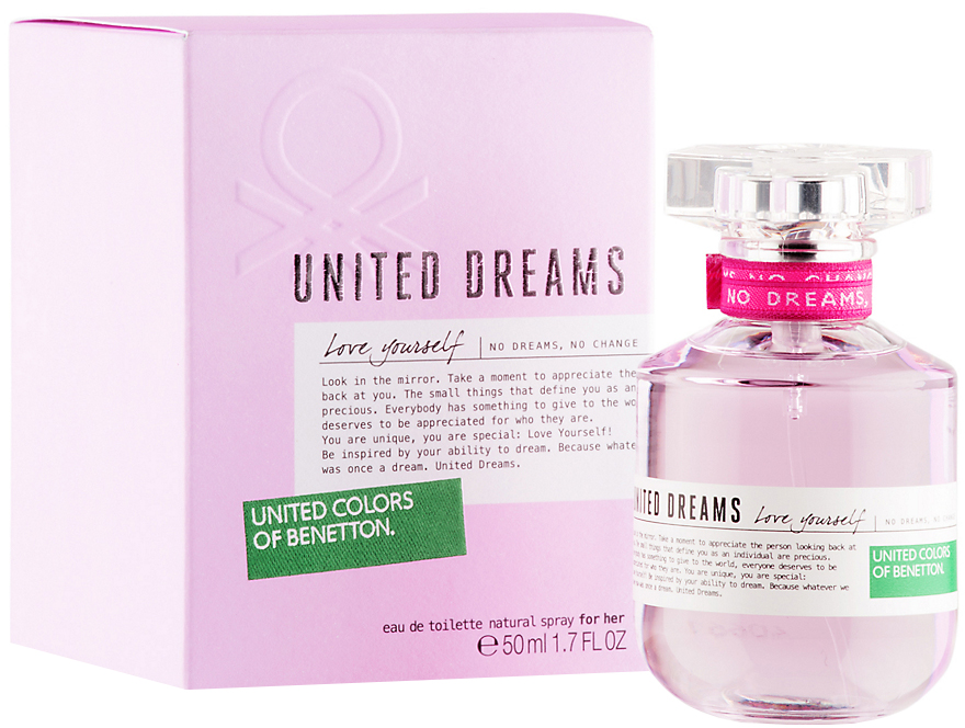 Parfum pentru ea Benetton United Dreams Love Yourself EDT 50ml