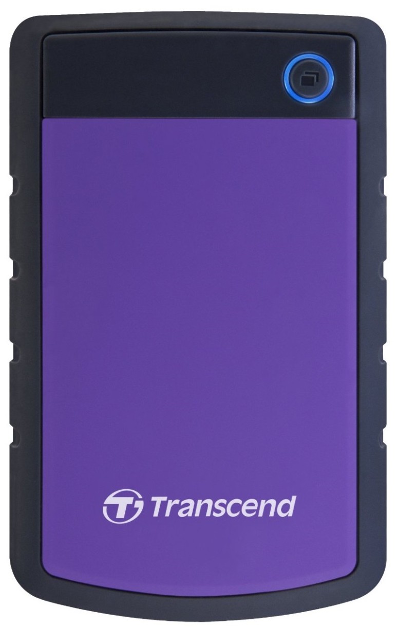 Hard disk extern Transcend StoreJet 25H3P 4TB Purple/Black
