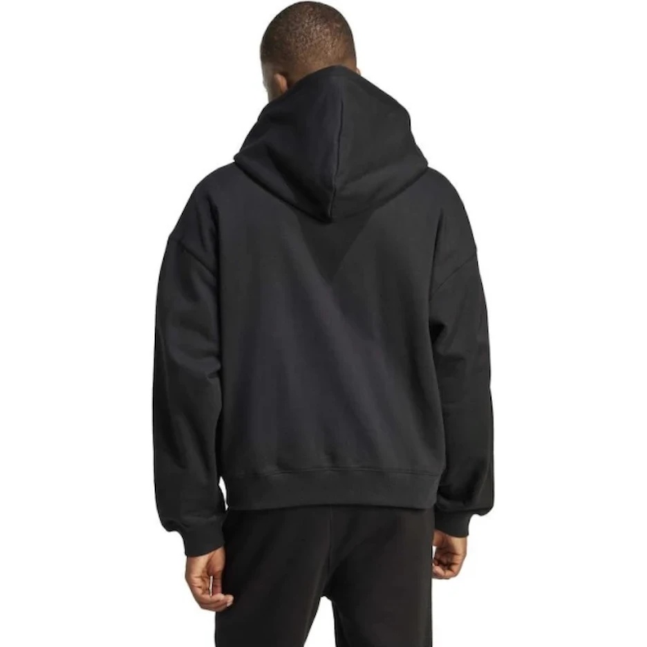 Hanorac pentru bărbați Adidas Essentials Full-Zip Hoodie Black, s.S