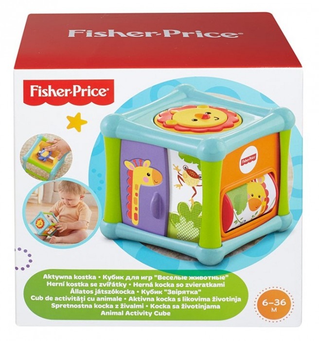 Кубики Fisher Price Cube With Animals (BFH80)