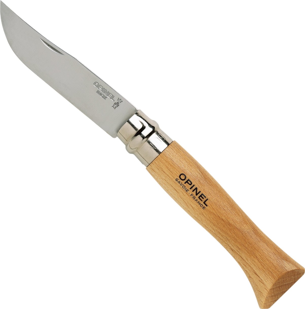 Cuțit Opinel Stainless Steel Wood N09