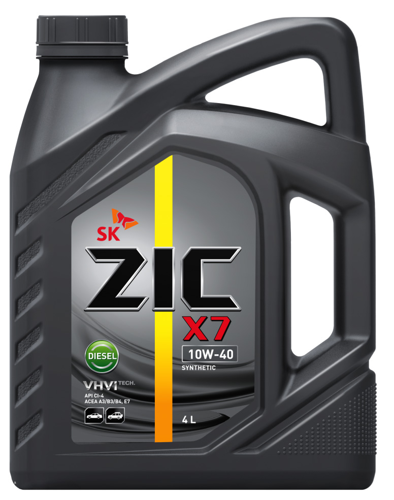 Моторное масло Zic X7 Diesel 10W-40 4L