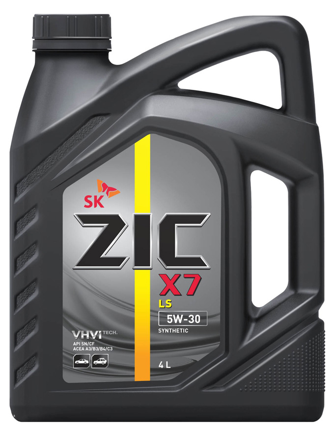 Моторное масло Zic X7 LS 5W-30 4L