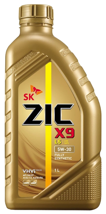 Моторное масло Zic X9 LS 5W-30 1L