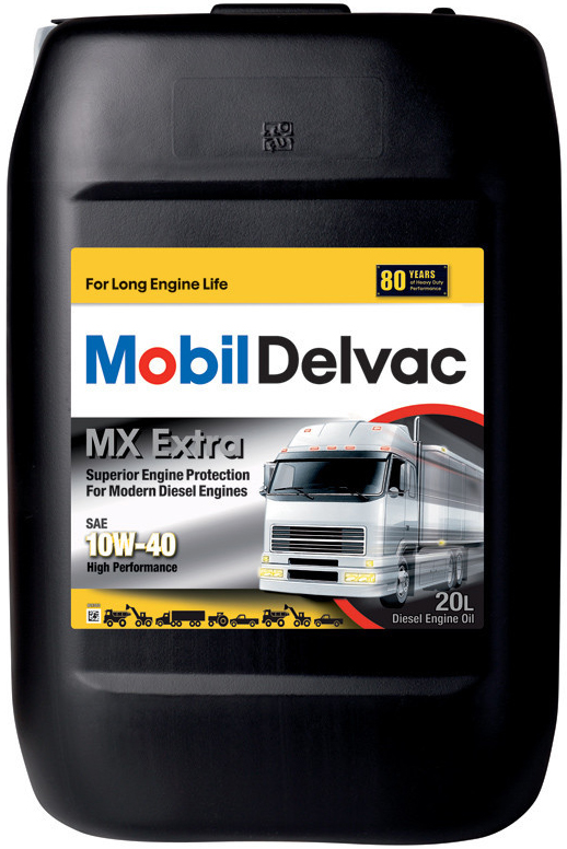 Моторное масло Mobil Delvac MX Extra 10W-40 20L