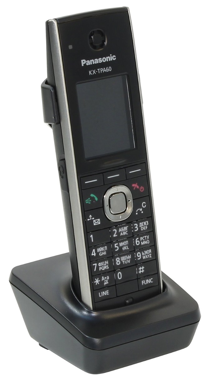 IP телефон Panasonic KX-TPA60RUB, купить по выгодной цене с доставкой ...