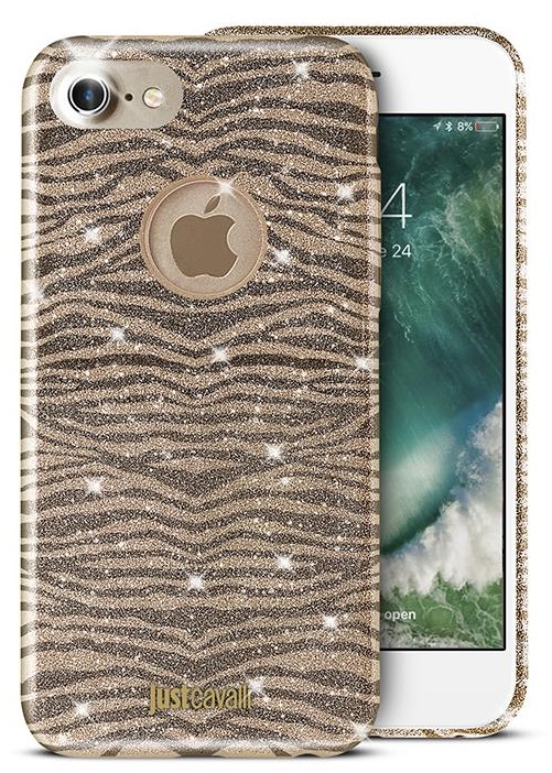 Чехол Puro Just Cavalli Cover for iPhone 7 (JCIPC747LEOZEBGOLD)