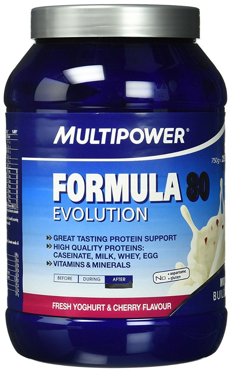 Протеин Multipower Formula 80 Fresh Iogurt Cherry 750g
