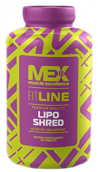 Жиросжигатель Mex Nutrition Lipo Shred 120cap