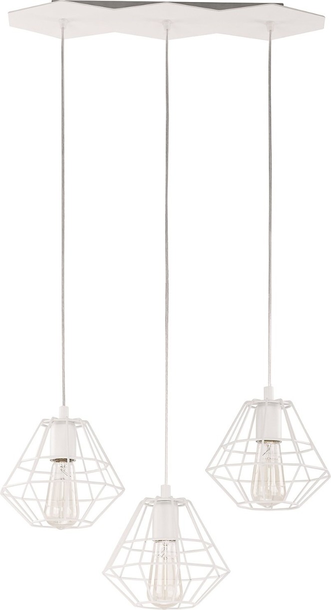 Lustră Tk-Lighting Diamond 848 White