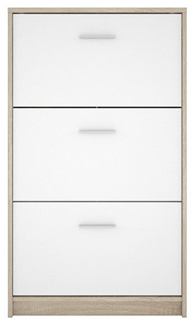Обувница Gerbor Nepo SFB3K Oak Sonoma/Nimfeia White