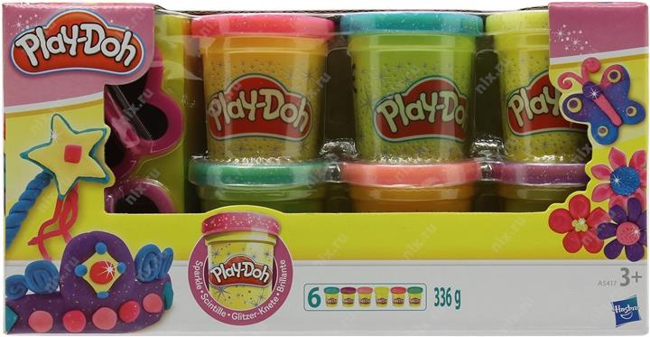 Пластилин Hasbro Play-Doh Sparkle (A5417)