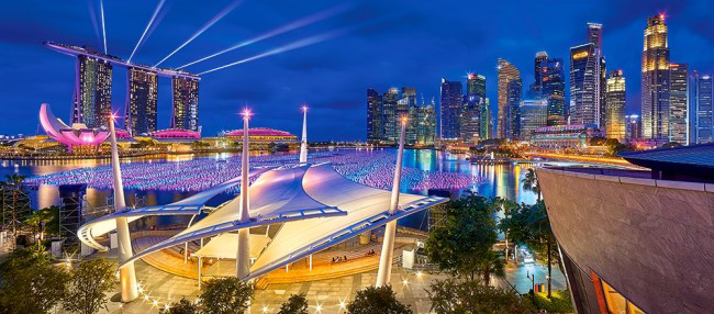 Пазл Castorland 600 Marina Bay, Singapore (B-060139)