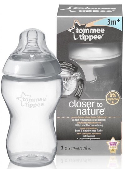 Бутылочка для кормления Tommee Tippee Closer to Nature 340ml