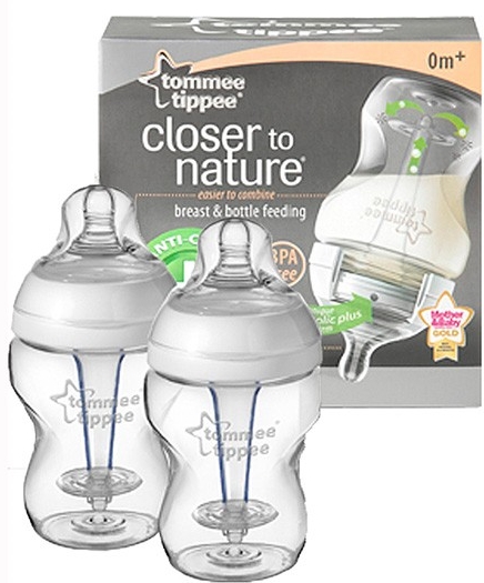 Бутылочка для кормления Tommee Tippee 260ml 2pcs (TT0028)