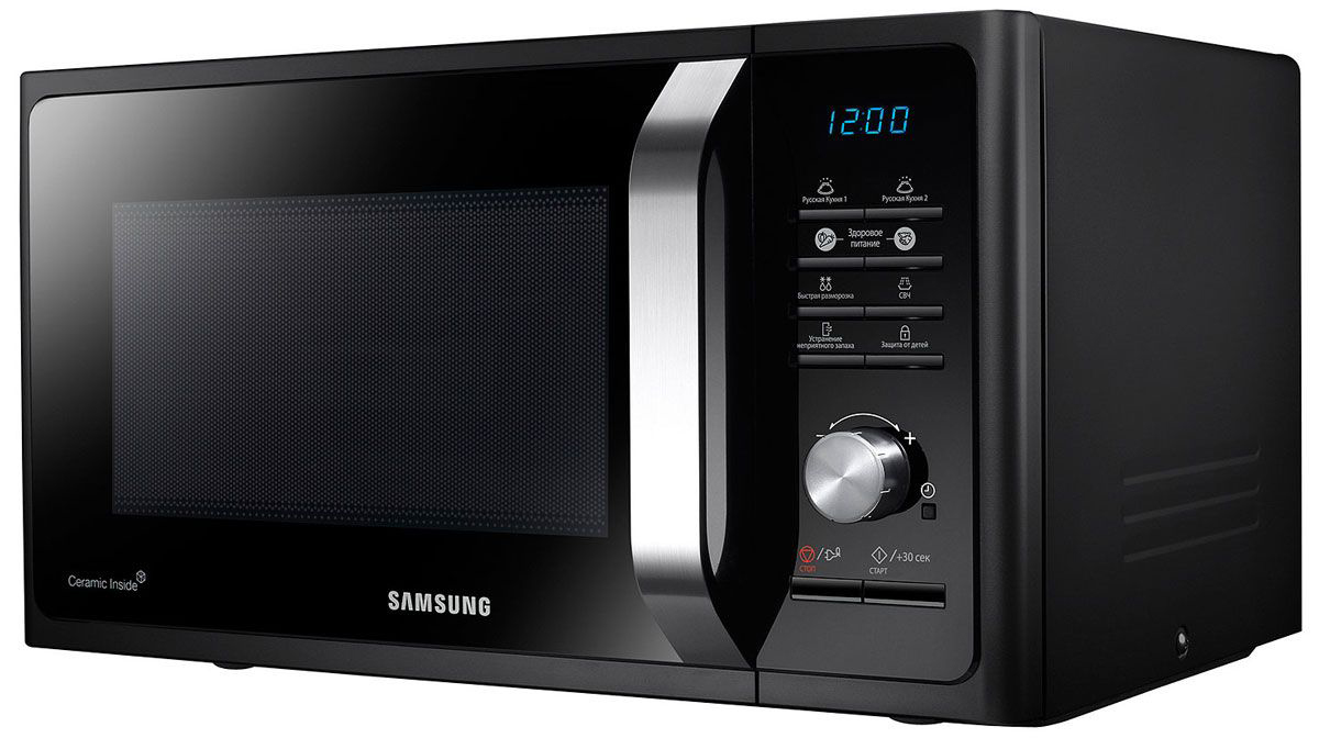 Микроволновая печь Samsung MS23F302TAK/BW, купить по выгодной цене с ...