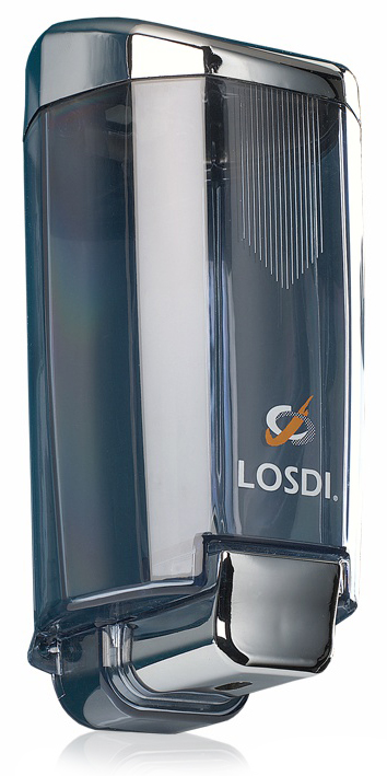 Дозатор жидкого мыла Losdi Sidney Transparent Chrome CJ-1007