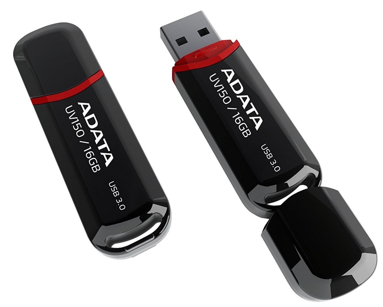 USB Flash Drive Adata UV150 16Gb Black, cumpără la preț avantajos cu