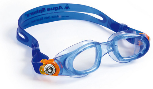 Ochelari înot Aqua Sphere Moby Kid Blue B/Orange L/CL (167890)