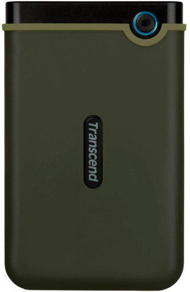 Hard disk extern Transcend StoreJet 25M3G Slim 2Tb Green