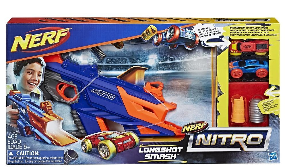 Mașină Hasbro Nerf Nitro Longshot Smash (C0784)