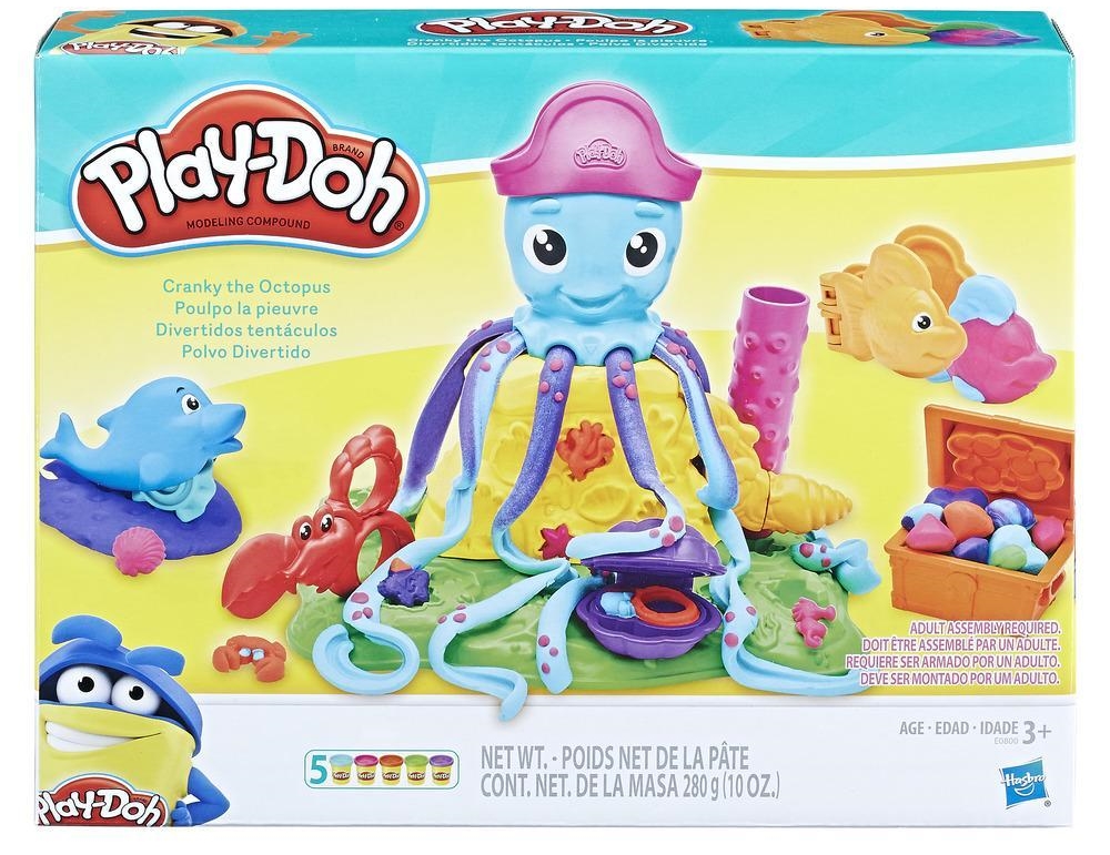 Plastilina Hasbro Play-Doh Cranky The Octopus (E0800)