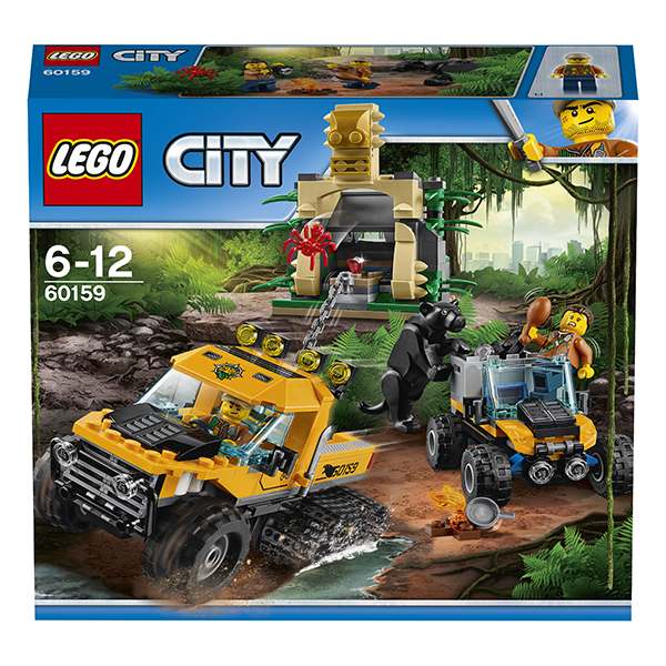 Set de construcție Lego City: Jungle Halftrack Mission (60159)