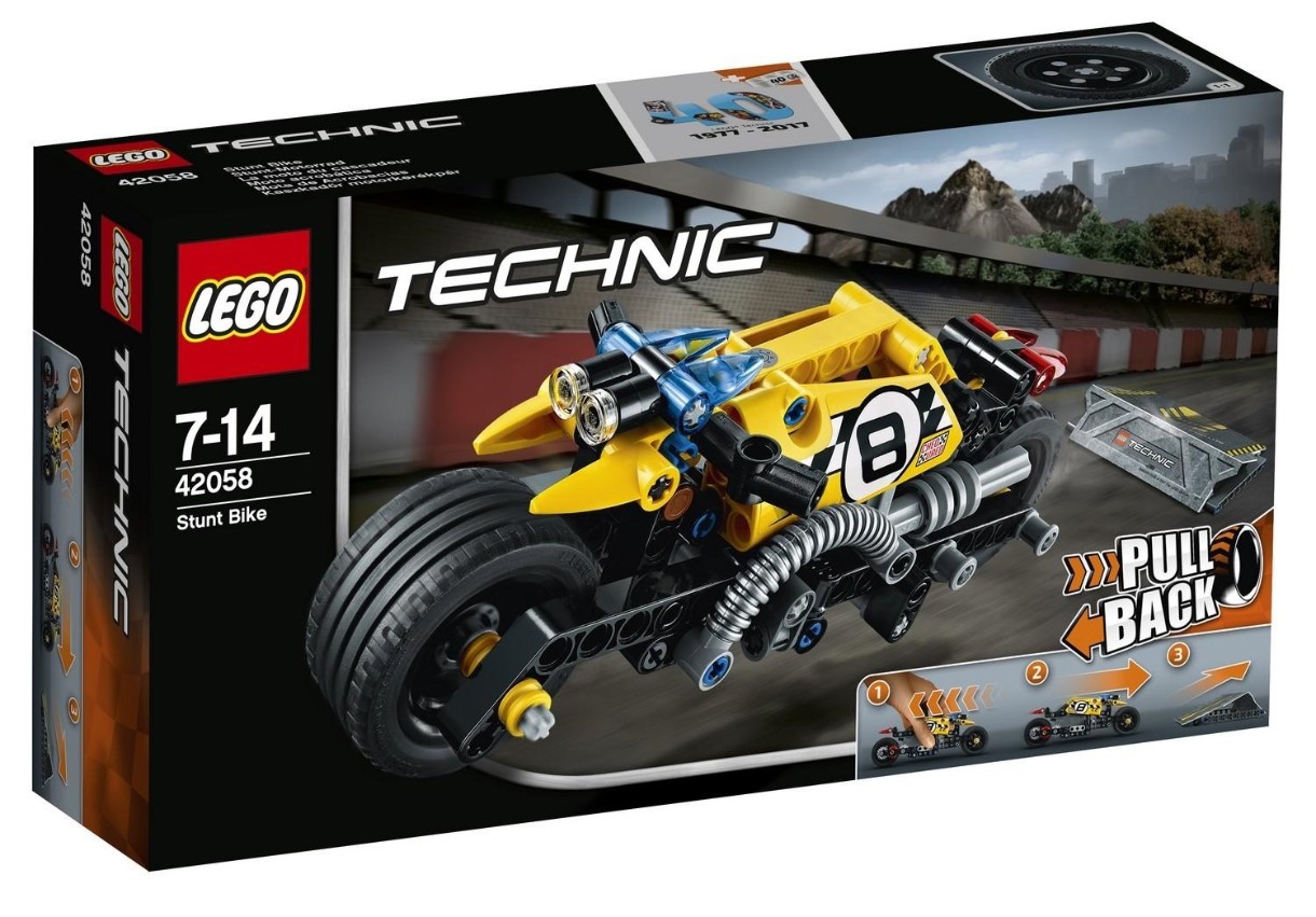 Конструктор Lego Technic: Stunt Bike (42058)