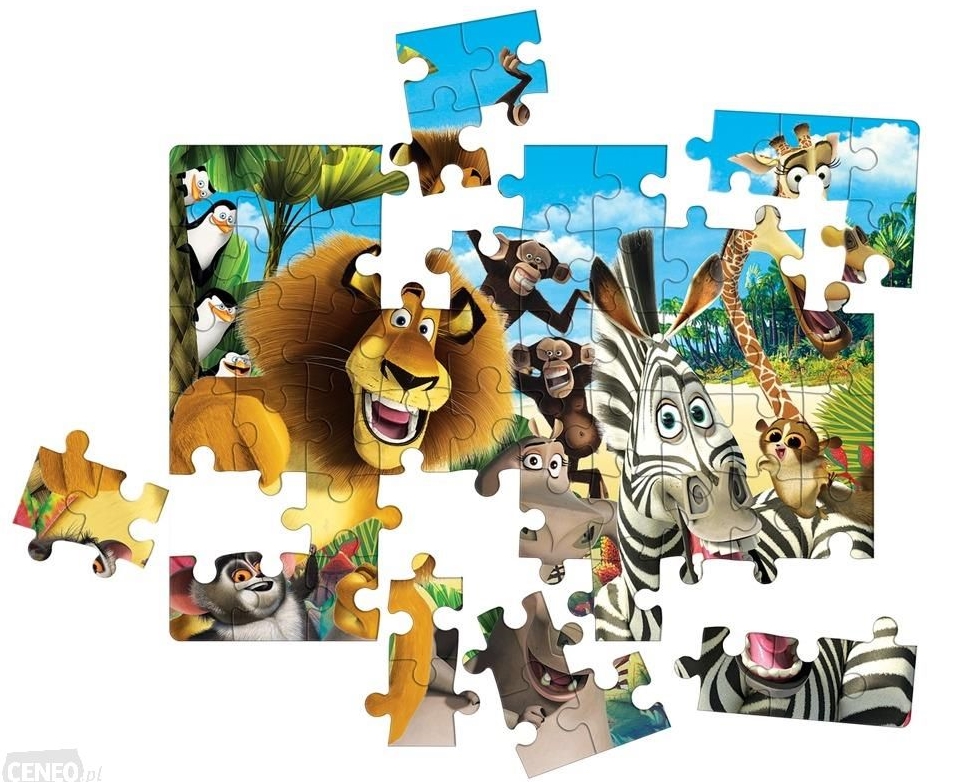 Puzzle Clementoni 4in1 Dreamworks (07710)