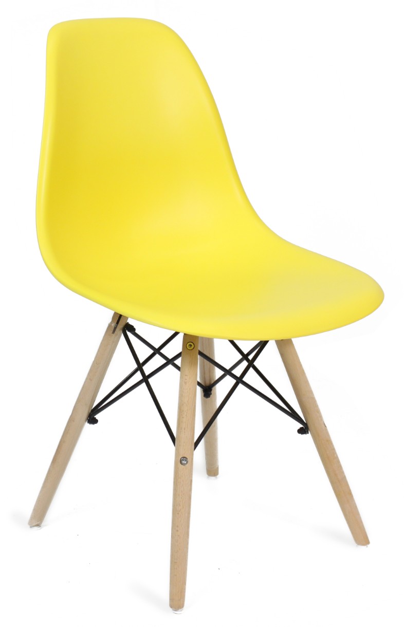 Стул Deco Eames A-37 Yellow