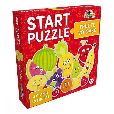 Puzzle Noriel 4in1 Fructe voioase (NOR2518)
