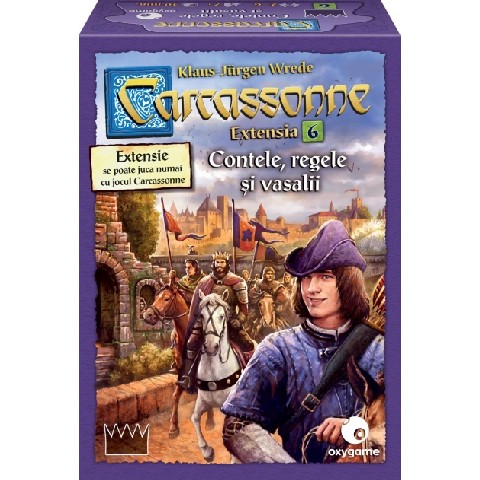 Joc educativ de masa Cutia Carcassonne II. Extensie 6 RO (BGE-33458_RO)