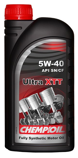 Моторное масло Chempioil Ultra XTT SAE API SN/CF 5W-40 1L