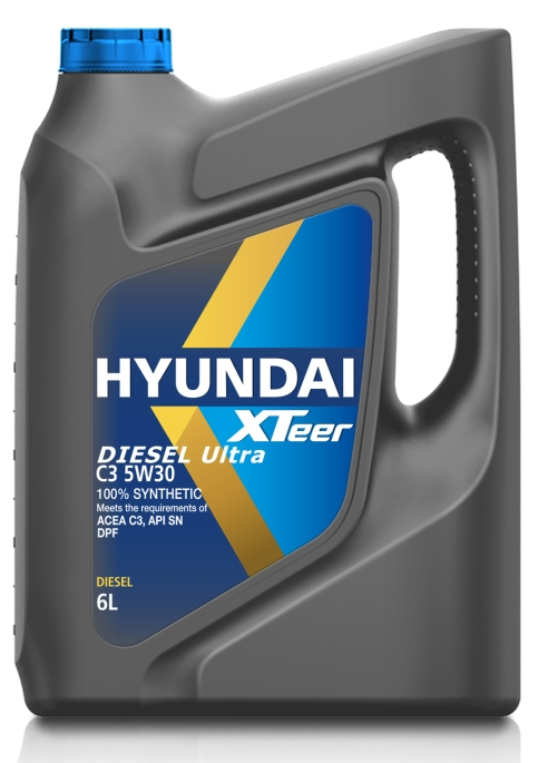 Моторное масло Hyundai XTeer Diesel Ultra C3 5W-30 6L
