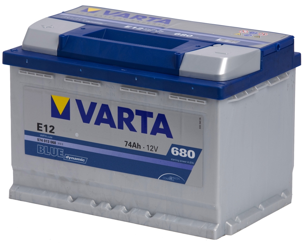 Автомобильный аккумулятор Varta Blue Dynamic E12 (574 013 068), купить ...