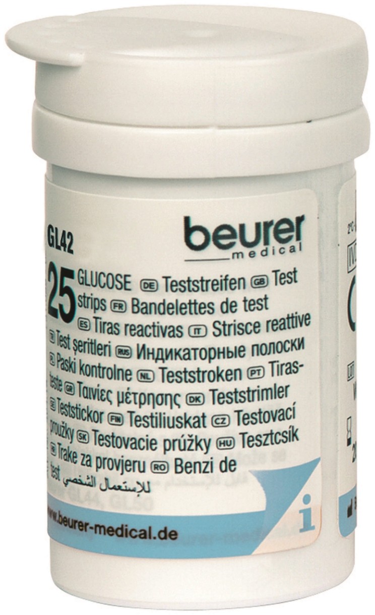 Teste Glicemie Beurer pentru GL42 si GL43
