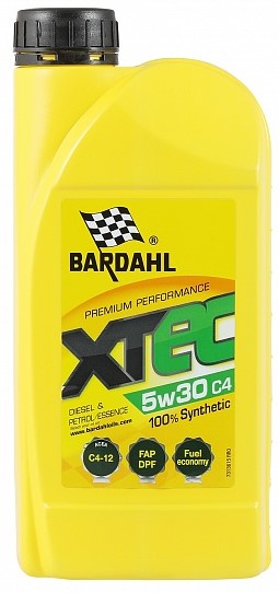 Моторное масло Bardahl XTEC C4 5W-30 1L