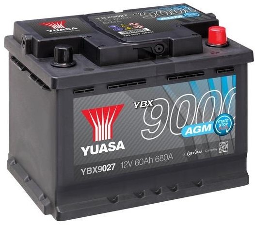 Автомобильный аккумулятор Yuasa YBX9027