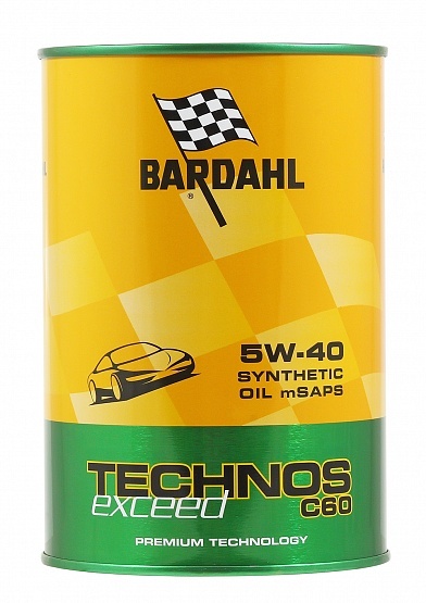 Ulei de motor Bardahl Technos MSAPS Exceed C60 5W-40 1L