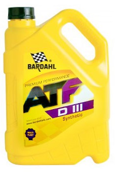 Трансмиссионное масло Bardahl ATF III 5L